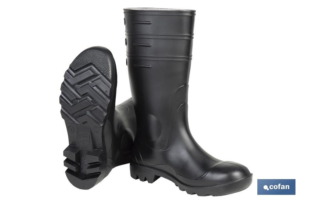 BOTA AGUA ALTA SEGUR. S-5 NEGRA T-42 (PACK: 1 UDS)